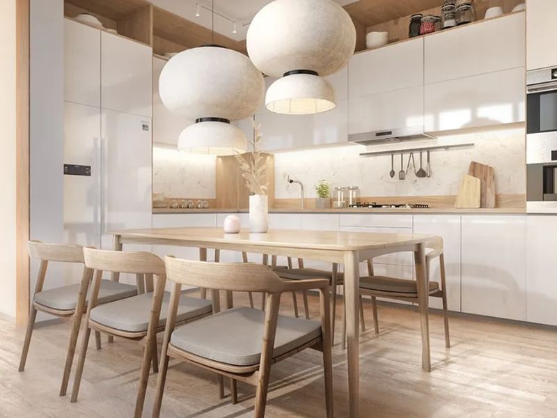 Scandinavian là lựa chọn hoàn hảo cho những căn bếp muốn “giải phóng không gian”